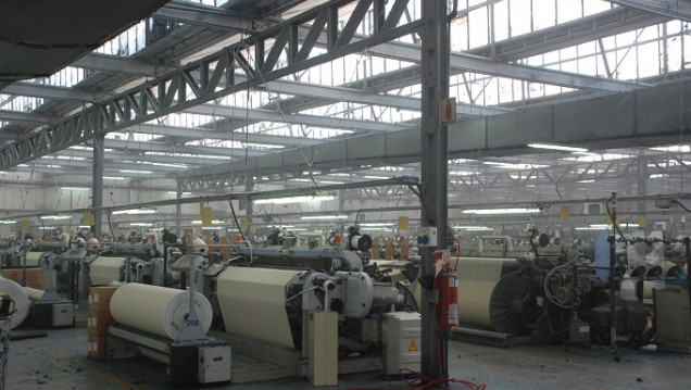 imagen "La industria textil es un patrón muy importante en la economía del país"