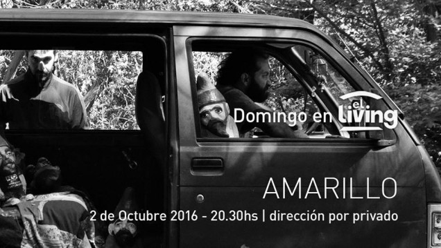 imagen Octubre arranca musical con Amarillo en "El Living"
