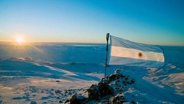 imagen "Argentina es el único país que hace 112 años tiene permanencia ininterrumpida en la Antártida"
