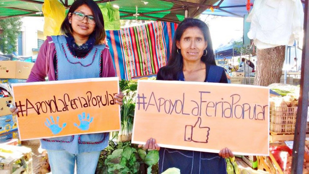 imagen Feriantes de Guaymallén reclaman ante el pedido de desalojo 