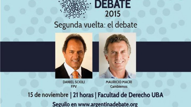 imagen Argentina Debate: "El motor será la interacción entre los candidatos"
