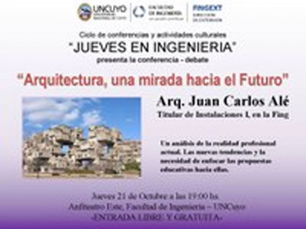 imagen [MÓVIL] Alumnos de Arquitectura expusieron sus trabajos finales de primer año.