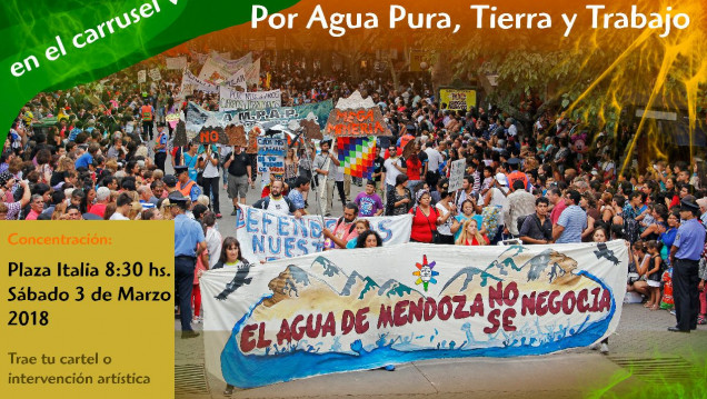 imagen Las asambleas por el agua volverán a marchar en la previa del Carrusel