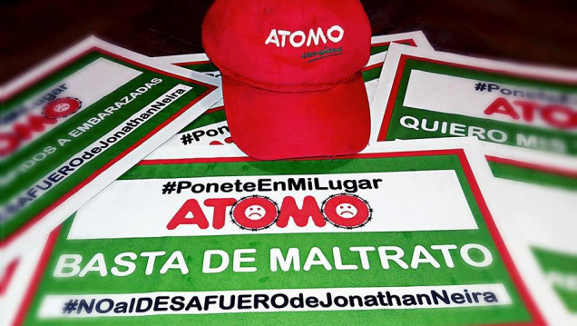 imagen Jonathan Neira en defensa de los derechos de los trabajadores