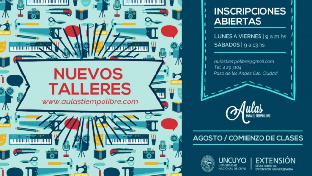 imagen Nuevos talleres en las Aulas de Tiempo Libre 