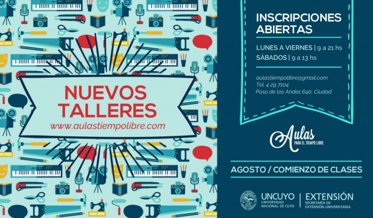 imagen Nuevos talleres en las Aulas de Tiempo Libre 