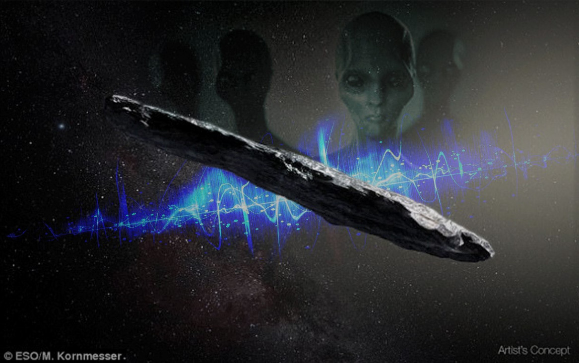 imagen Oumuamua: ¿asteroide o nave interestelar?
