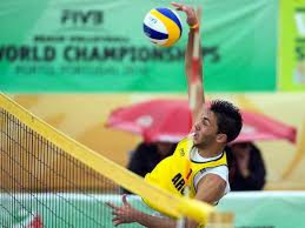 imagen "Desayuno de campeones" en las arenas del beach voley