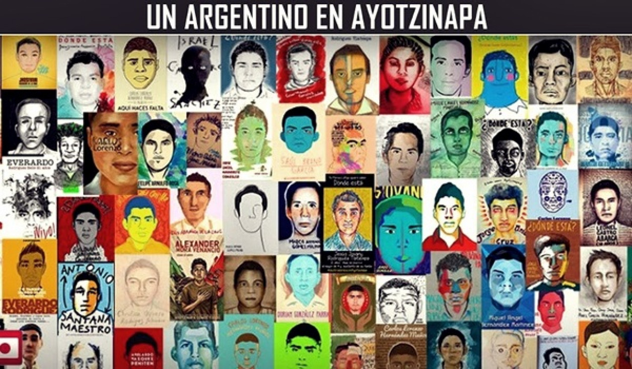 imagen Enrique Pfaab, un argentino en Ayotzinapa