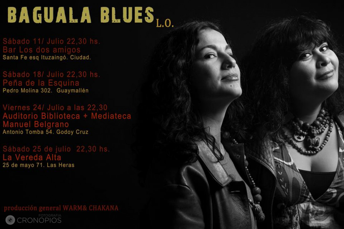 imagen Baguala Blues musicalizando el invierno mendocino