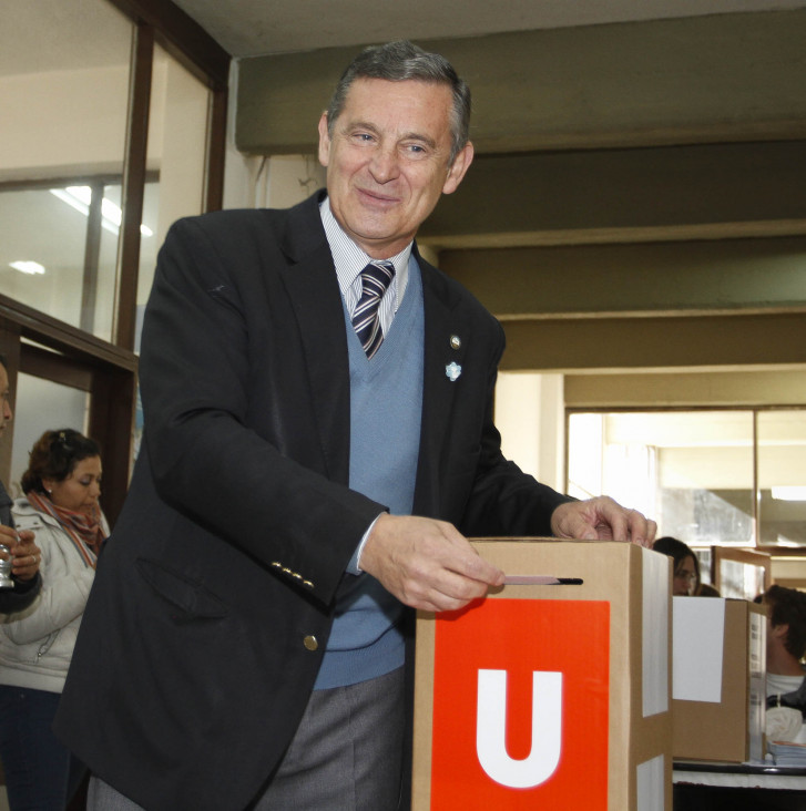 imagen La fórmula Pizzi - Barón se proclama ganadora del rectorado de la UNCUYO