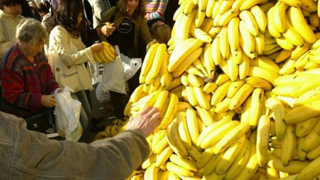 imagen "Bananazo" en Plaza de Mayo: "Fue una jornada imponente"
