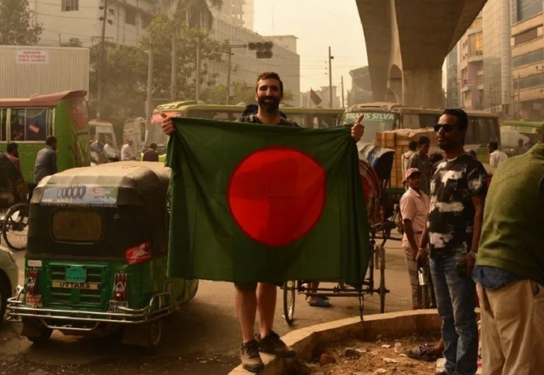 imagen "El amor de Bangladesh por los colores argentinos no se ve en todos lados"