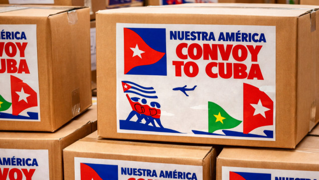imagen Convoy solidario busca aliviar la crisis en Cuba