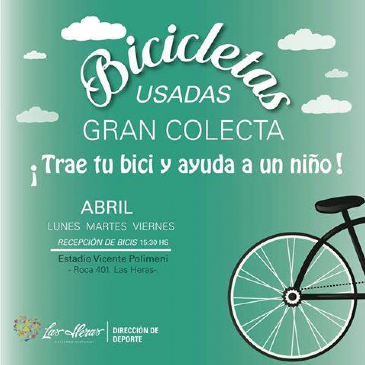imagen Las Heras reciclará bicicletas para que los vecinos las utilicen