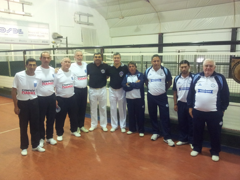imagen El Club Luzuriaga resultó ganador del Campeonato Argentino de Bochas