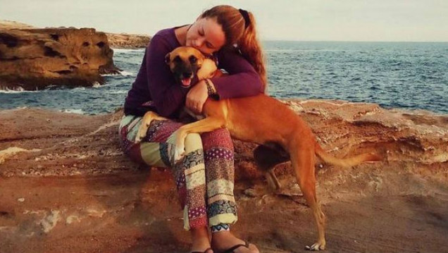imagen Boni, la perra que viajó desde el Ecuador para reencontrarse con su dueña