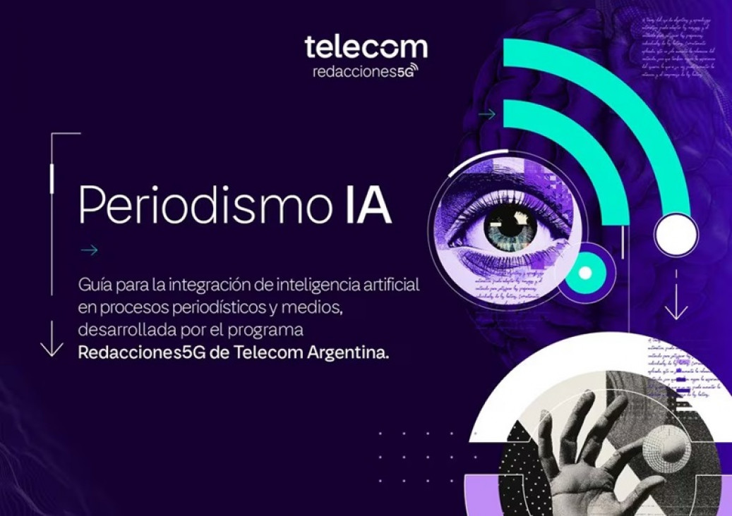imagen "Periodismo IA", una guía para integrar la inteligencia artificial al trabajo periodístico y a los medios