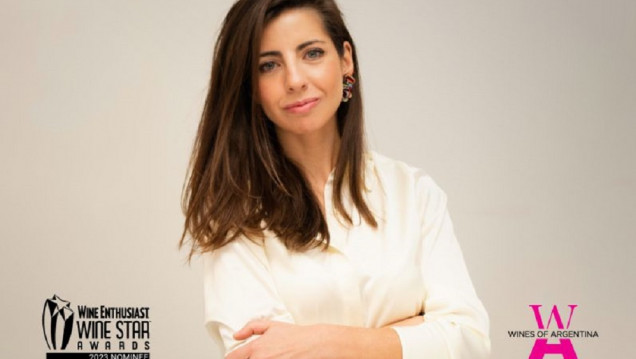 imagen Magdalena Pesce, la candidata argentina a los Wine Star Awards
