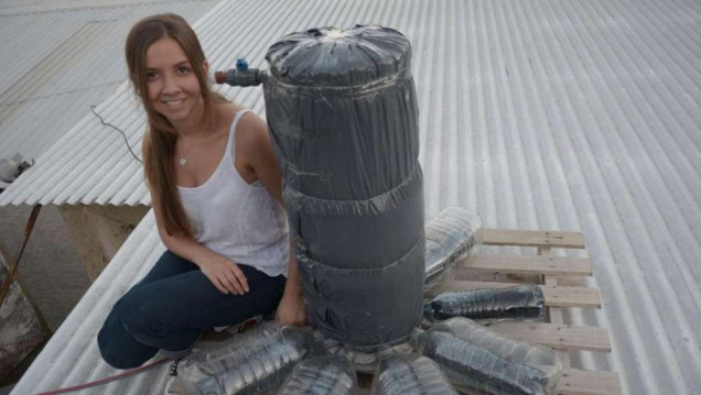 imagen La "ducha de sol", un proyecto solidario y sustentable 