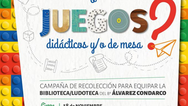 imagen  Sumate a la campaña para equipar la biblioteca/ludoteca del Jardín Maternal "Tío Ignacio"