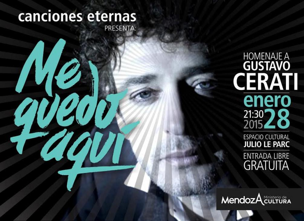 imagen Me quedo aquí, el homenaje a Cerati más esperado