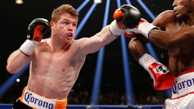 imagen Canelo y Khan se roban las miradas del fin de semana