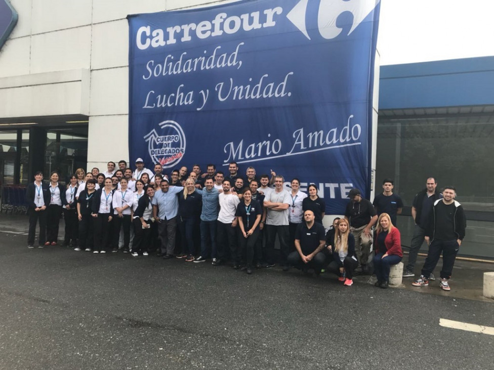 imagen Empleados de Carrefour repudian acuerdo entre empresa y sindicato