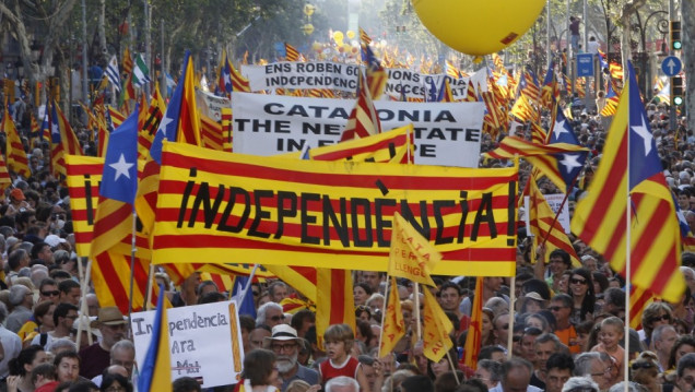 imagen Tensión e incertidumbre ante el referéndum en Cataluña