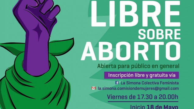 imagen Comienza este viernes la cátedra libre sobre aborto