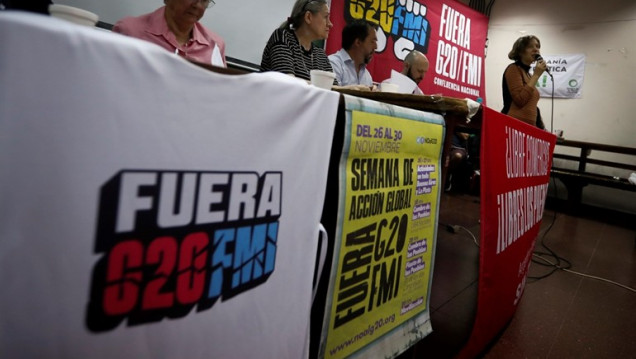 imagen Contracumbre: las organizaciones sociales llevan su propia agenda