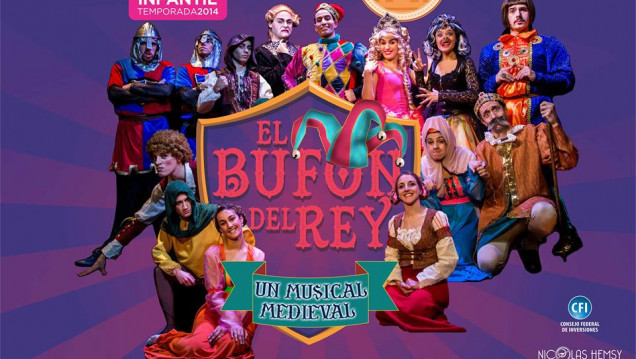 imagen Vacaciones de invierno II: "El bufón del rey", un musical medieval
