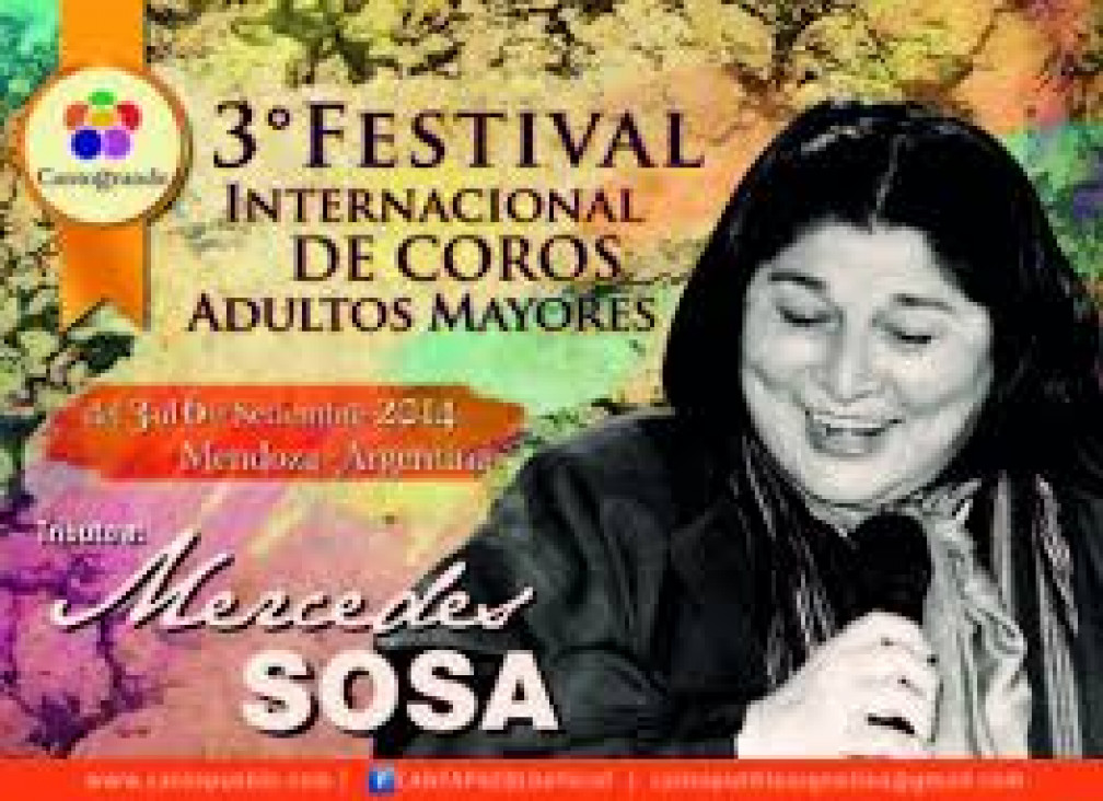 imagen El "CANTOGRANDE" en homenaje a Mercedes Sosa
