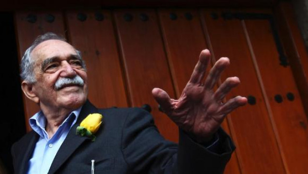 imagen García Márquez, en una entrevista realista y mágica