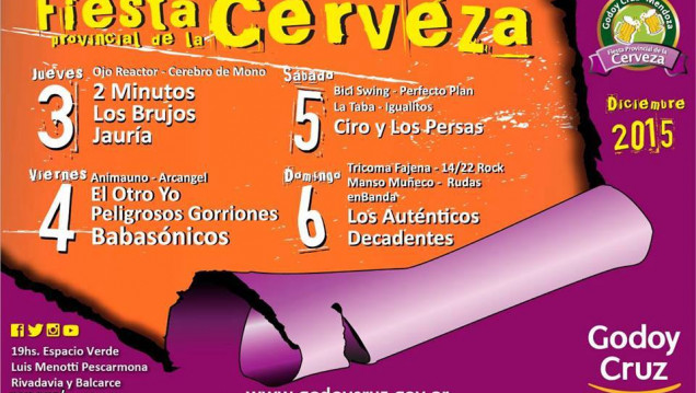 imagen Cómo se prepara la fiesta de la cerveza 2015