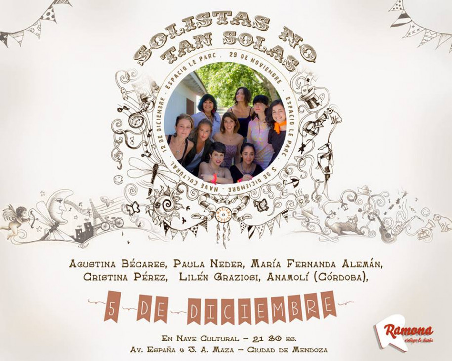 imagen Segunda fecha del Ciclo "Solistas No Tan Solas"