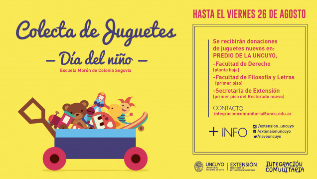 imagen Extensión impulsa colecta de juguetes para el Día del Niño
