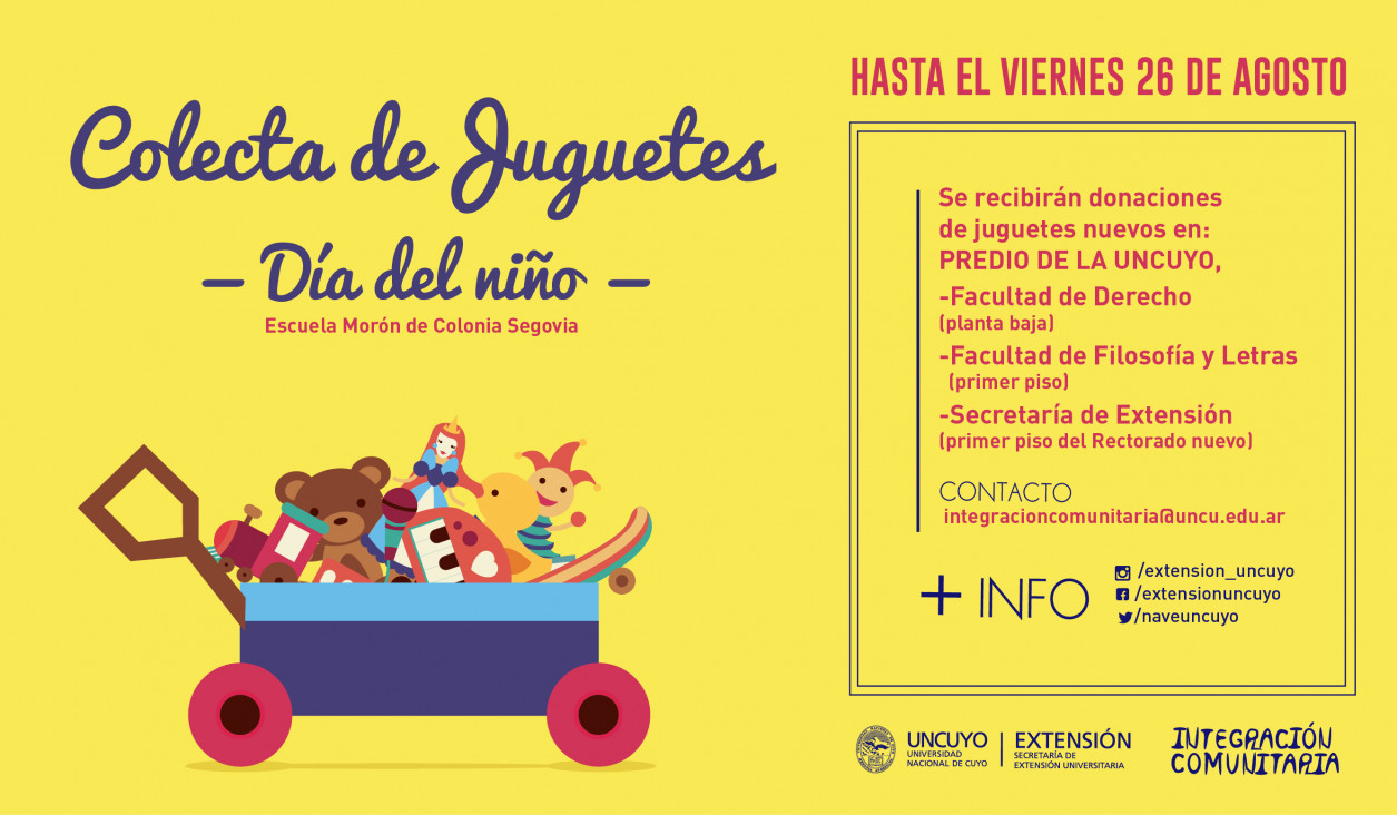 imagen Extensión impulsa colecta de juguetes para el Día del Niño
