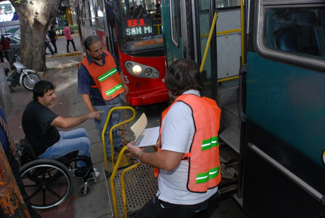 imagen La accesibilidad del transporte público aún en deuda