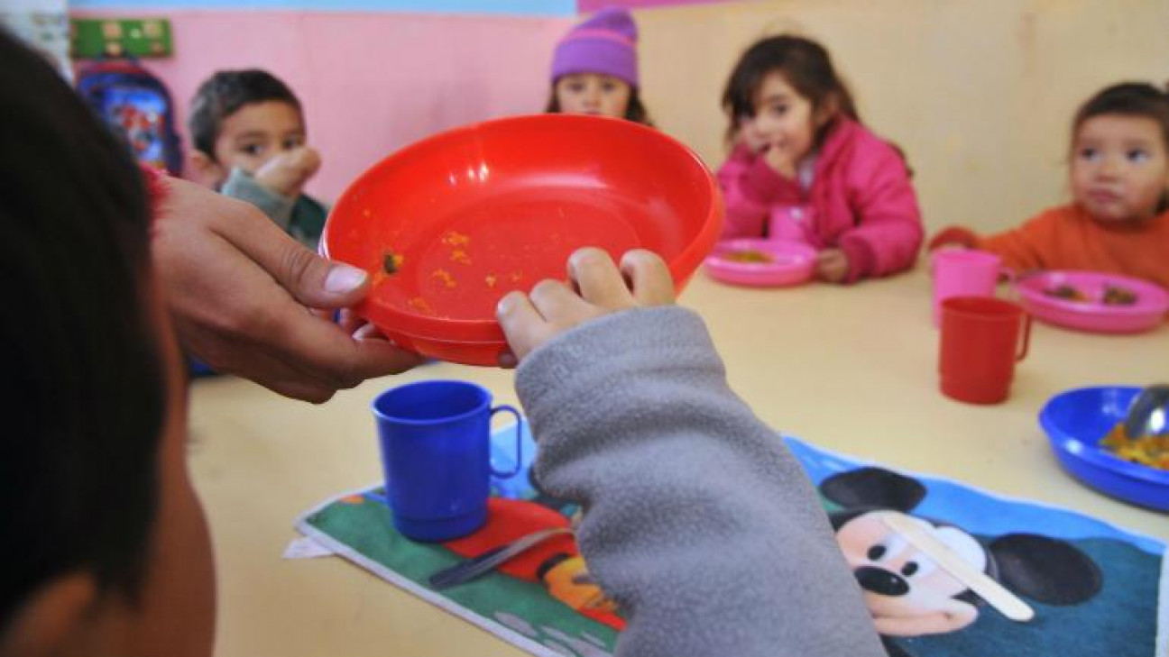 imagen Cada vez asisten más niños a los merenderos de Guaymallén