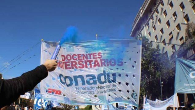 imagen Los docentes universitarios van al paro toda la semana que viene