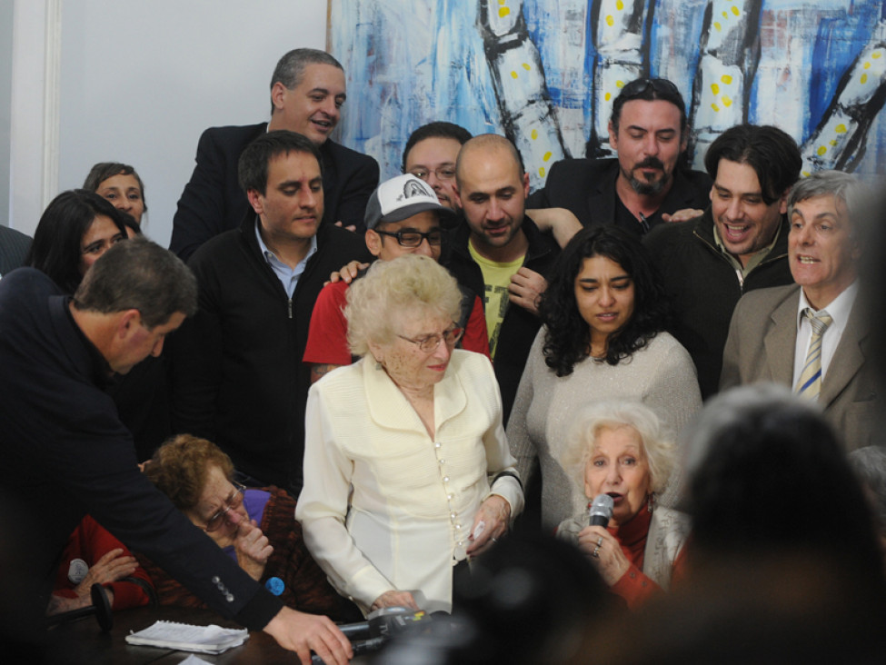imagen Guido, el nieto 114: "Recuperamos un trocito de nosotros mismos", reconoció Martín Fresneda
