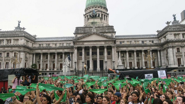imagen Comienza el debate por el aborto legal en el Senado 