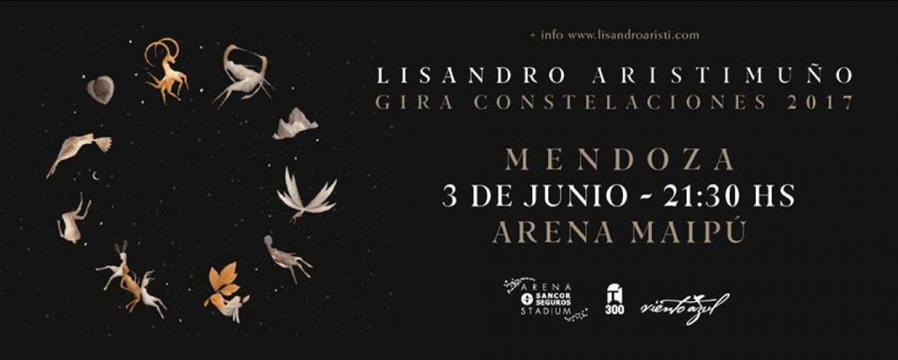 imagen Lisandro Aristimuño llega con Constelaciones a Mendoza
