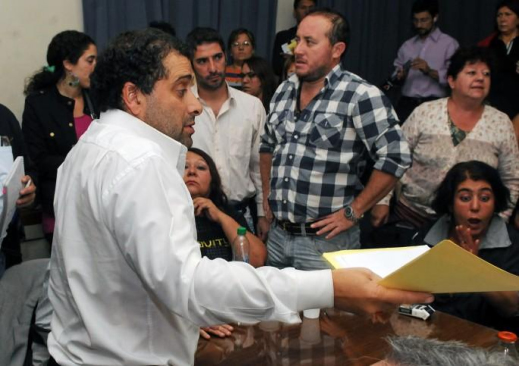 imagen "Estructuramos una nueva propuesta que presentaremos mañana", sostuvo Andrés Cazabán