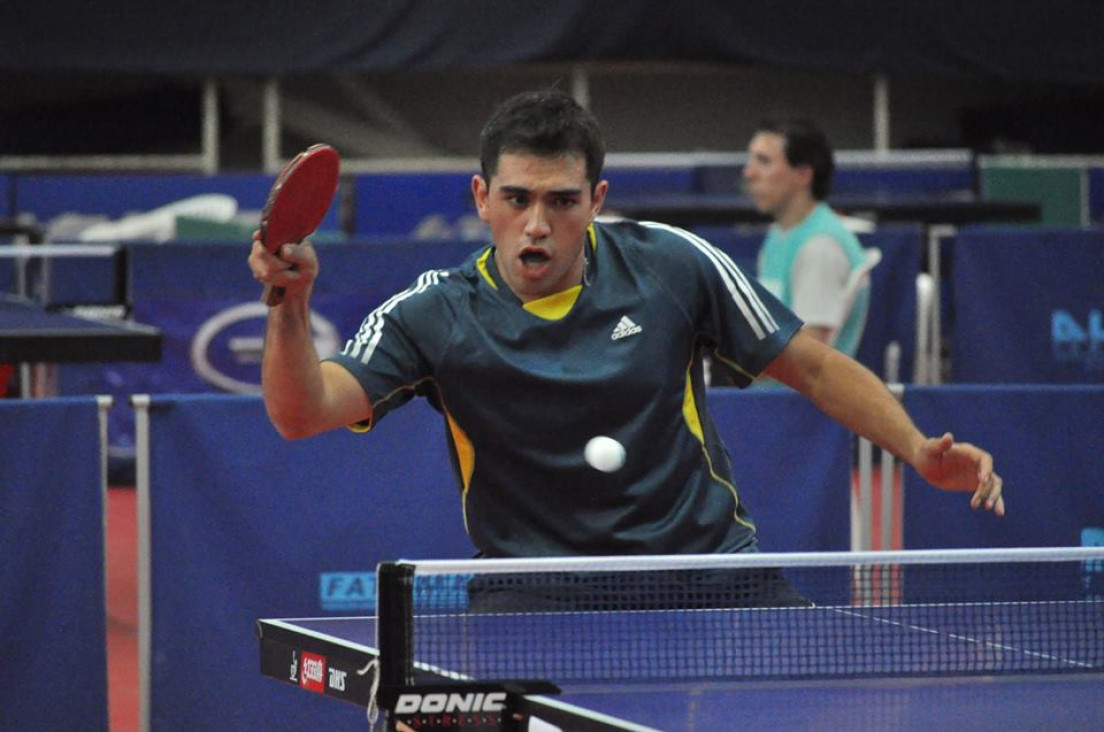 imagen Tenis de Mesa: Gastón Alto, entre los 128 mejores del mundo