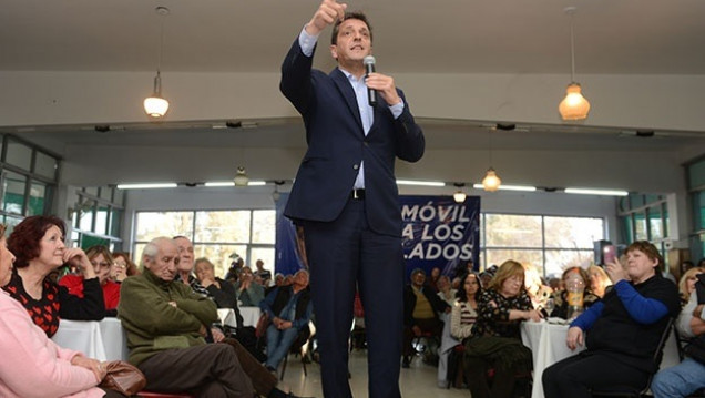 imagen "Todos los jubilados van a tener el 82% móvil", prometió Massa en su visita a Mendoza