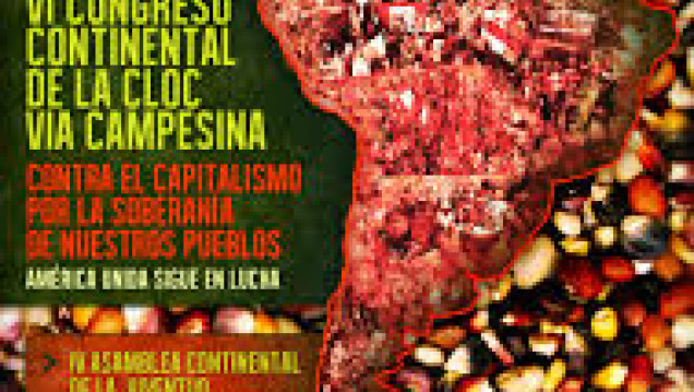 imagen Se está realizando el VI Congreso Continental organizaciones campesinas