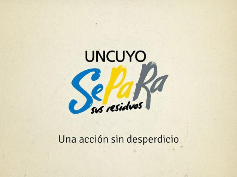imagen UNCUYO separa sus residuos, nueva campaña de comunicación ambiental