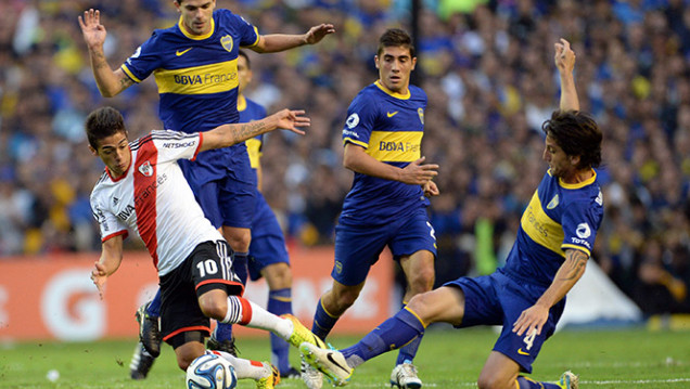 imagen El triunfo de River en el Superclásico abrió el segmento deportivo de Café Universidad
